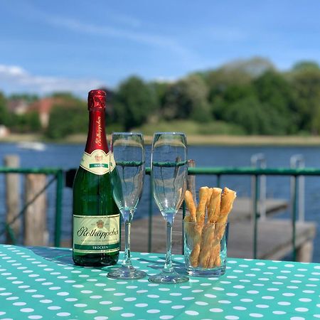 Ferienhaus Seekutter Mit Eigenem Seezugang Malchow  Buitenkant foto