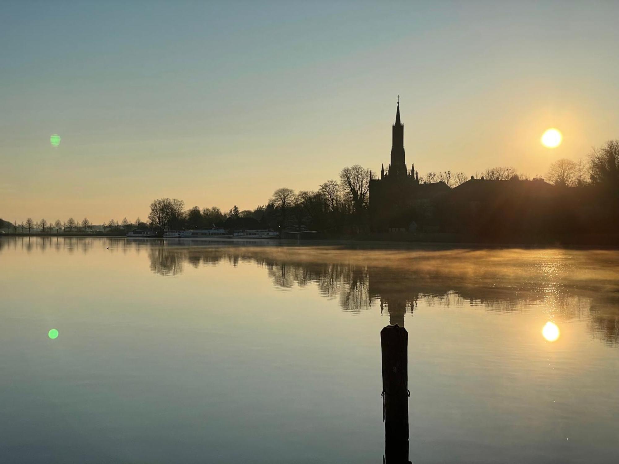 Ferienhaus Seekutter Mit Eigenem Seezugang Malchow  Buitenkant foto