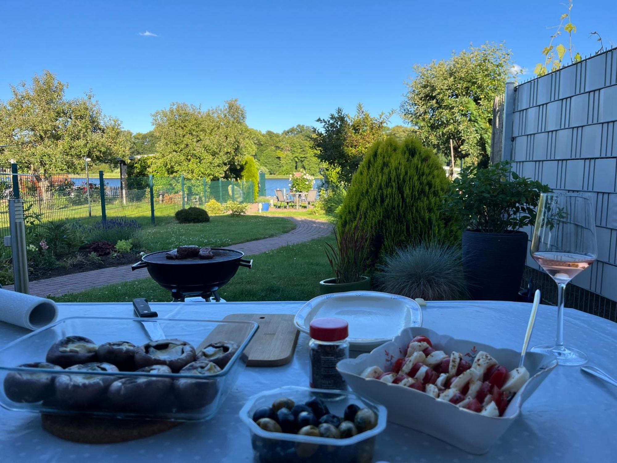 Ferienhaus Seekutter Mit Eigenem Seezugang Malchow  Kamer foto